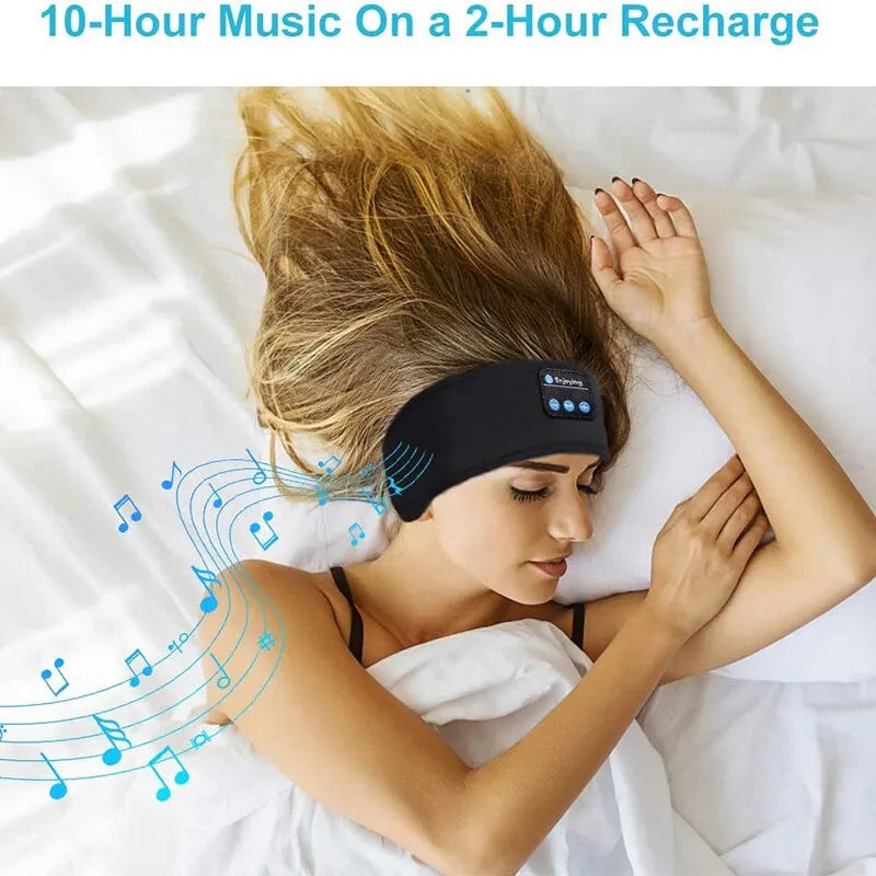 EcoBeats: Wireless 3-in-1 Headband – Music, Sleep, and Calls!