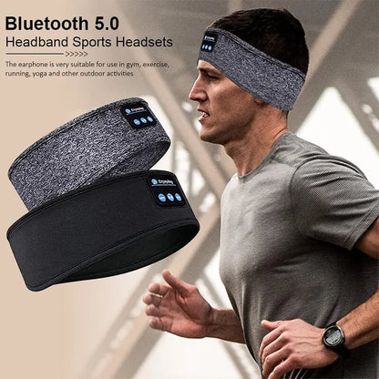 EcoBeats: Wireless 3-in-1 Headband – Music, Sleep, and Calls!