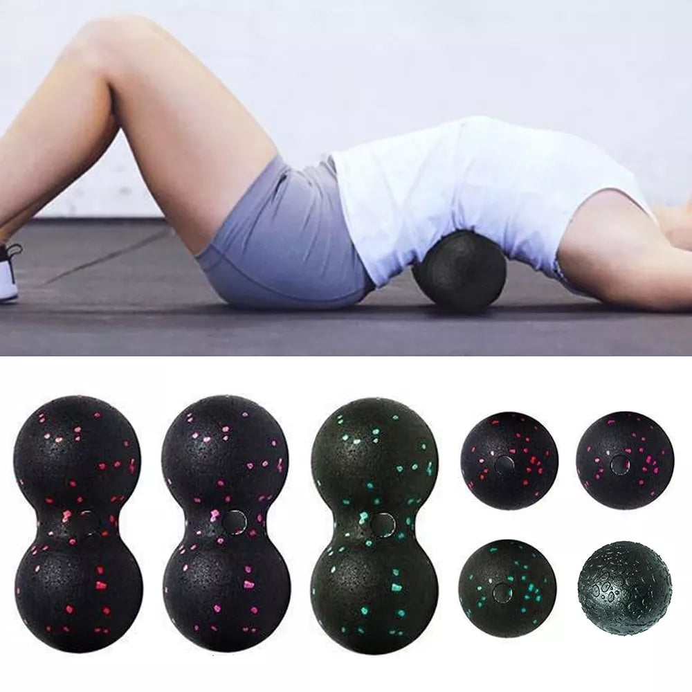 PeanutPro: Unlock Fitness Bliss with EPP Lacrosse Myofascia Ball – Your Lightweight Companion for Pain Relief and Yoga