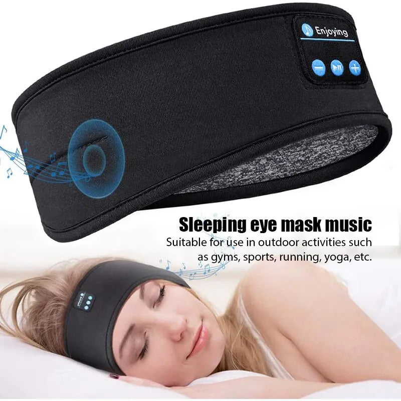 EcoBeats: Wireless 3-in-1 Headband – Music, Sleep, and Calls!