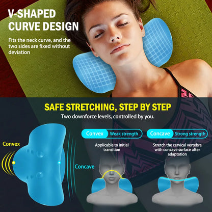 CloudEase: Elevate Comfort with Your Personal Chiropractic Pillow for Ultimate Pain Relief and Spine Alignment