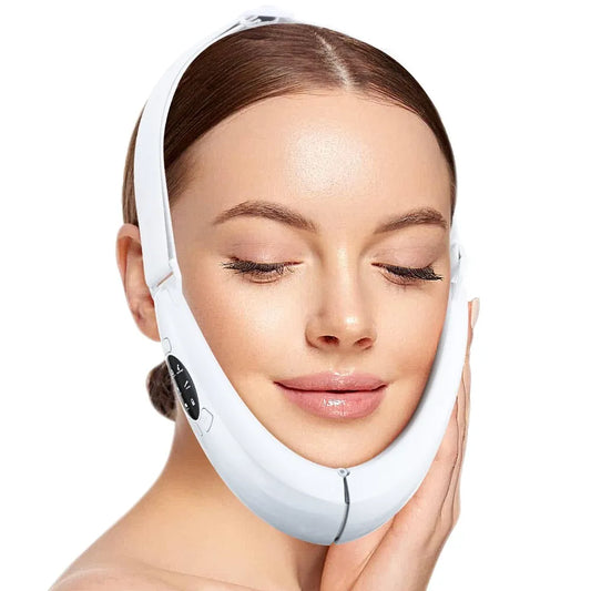 LiftRadiance: V-Line Up Beauty—Facial Innovation with Slimming Vibration, LED Display, and 5 Modes