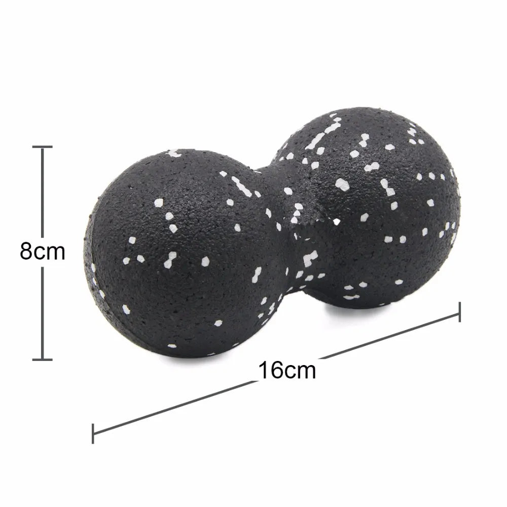 PeanutPro: Unlock Fitness Bliss with EPP Lacrosse Myofascia Ball – Your Lightweight Companion for Pain Relief and Yoga